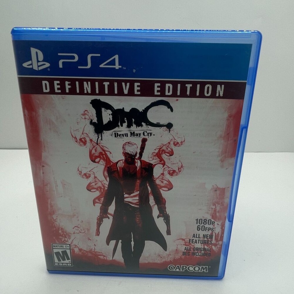 DmC Devil May Cry Definitive Edition PS4 Capcom (PlayStation 4) No Manual